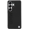 Dėklas BMW Leather Hot Stamp MagSafe do Samsung Galaxy S26 Ultra juoda