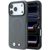 Dėklas BMW M Carbon Printed Ringl MagSafe do iPhone 18 Pro Max / 17 Pro Max antracito