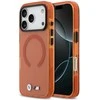 Dėklas BMW M IML Shockproof Metal Logos MagSafe Case for iPhone 17 Pro - Pro Oranžinis