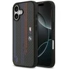 Dėklas BMW M Kevlar Lines &amp; Logo MagSafe skirtas Apple iPhone 17 juodos spalvos