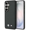 BMW M Kevlar logotipo MagSafe dėklas, skirtas Samsung Galaxy S26, juodas
