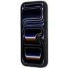 Dėklas BMW M Kevlar Raudona Print Ring Metal Logo MagSafe Case for iPhone 18 Pro Max / 17 Pro Max - Juodas