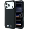 BMW M Mėlyna Perfo metalinis logotipas MagSafe dėklas, skirtas iPhone 18 Pro Max / 17 Pro Max, juodas