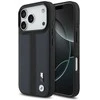 Dėklas BMW M Perforated Stripe Logo MagSafe Apple iPhone 17 Pro navy mėlynas