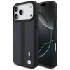 Dėklas BMW M Perforated Stripe Logo MagSafe Apple iPhone 17 Pro Max navy mėlynas
