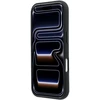 Dėklas BMW M Quadrille Kevlar Anthracite & Tricolor Print Lines MagSafe do iPhone 18 Pro / 17 Pro juoda