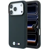 Dėklas BMW M Quadrille Kevlar Metal Logo MagSafe Case, skirtas iPhone 17 Pro / 18 Pro – tamsiai mėlyna