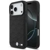 Dėklas BMW M Shape Logo MagSafe Apple iPhone 17 Pro juodos spalvos