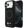 BMW M Silicon Logo MagSafe Dėklas skirtas Apple iPhone 17 Pro Max juodos spalvos