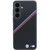 Dėklas BMW M Tricolor Metal Logo MagSafe skirtas Samsung Galaxy S26 FE juodas