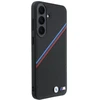 Dėklas BMW M Tricolor Metal Logo MagSafe skirtas Samsung Galaxy S26 FE juodas