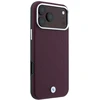 Dėklas BMW Sign Deboss Quilted Metal Logo MagSafe do iPhone 18 Pro Max / 17 Pro Max bordinė