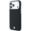 Dėklas BMW Sign Deboss Quilted Metal Logo MagSafe do iPhone 18 Pro Max / 17 Pro Max juoda