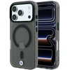 Dėklas BMW Sign Frosted IML & Metal Logo MagSafe Case, skirta iPhone 17 Pro / 18 Pro – Juoda