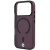 Dėklas BMW Sign Frosted IML & Metal Logo MagSafe Case for iPhone 18 Pro / 17 Pro - Burgundy