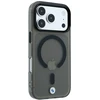 Dėklas BMW Sign Frosted IML & Metal Logo MagSafe Case, skirta iPhone 17 Pro / 18 Pro – Juoda
