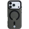 Dėklas BMW Sign Frosted IML & Metal Logo MagSafe Case, skirta iPhone 17 Pro / 18 Pro – Juoda