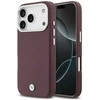 BMW Sign Full Wrapped Metal MagSafe dėklas skirtas Apple iPhone 17 Pro raudonos spalvos