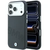 Dėklas BMW Sign Inclined Deboss Letters MagSafe Case for iPhone 17 Pro Max / 18 Pro Max - Gray