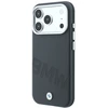 Dėklas BMW Sign Inclined Deboss Letters MagSafe Case for iPhone 17 Pro / 18 Pro - Gray