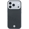 Dėklas BMW Sign Inclined Deboss Letters MagSafe Case for iPhone 17 Pro / 18 Pro - Gray