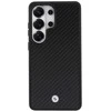Dėklas BMW Sign Magnetic Carbon Fiber MagSafe do Samsung Galaxy S26 Ultra juoda