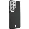 BMW Signature PU Leather Metal Logo Magnetic dėklas skirtas Samsung Galaxy S26 Ultra juodos spalvos