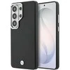 BMW Signature PU Leather Metal Logo Magnetic dėklas skirtas Samsung Galaxy S26 Ultra juodos spalvos