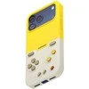GAMEBABY dėklas su valdikliu, skirtas iPhone 17 Pro Max, geltonas