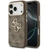 Dėklas Guess 4G Big 4G Classic Logo do iPhone 18 Pro / 17 Pro ruda auksinė