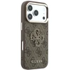 Dėklas Guess 4G & Big Resin Logo skirtas iPhone 18 Pro / iPhone 17 Pro ruda
