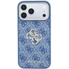 Dėklas Guess 4G & Big Strass Logo do iPhone 18 Pro / 17 Pro mėlyna