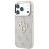 Dėklas Guess 4G & Big Strass Logo do iPhone 18 Pro / 17 Pro rožinė