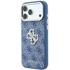 Dėklas Guess 4G & Big Strass Logo do iPhone 18 Pro Max / 17 Pro Max mėlyna