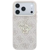 Dėklas Guess 4G & Big Strass Logo do iPhone 18 Pro / 17 Pro rožinė