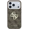 Dėklas Guess 4G & Big Strass Logo do iPhone 18 Pro Max / 17 Pro Max ruda