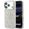 Dėklas Guess 4G & Big Strass Logo do iPhone 18 Pro / 17 Pro rožinė
