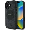 Guess 4G Circle Classic Logo MagSafe dėklas iPhone 16 - juodas