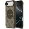 „Guess 4G Circle Classic Logo MagSafe“ dėklas, skirtas „iPhone Air“ – rudas