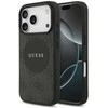 „Guess 4G Circle Classic Logo MagSafe“ dėklas Apple iPhone 17 Pro juodas