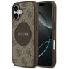 „Guess 4G Circle Classic Logo MagSafe“ – dėklas skirtas Apple iPhone 17, rudas
