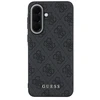 Guess PU 4G Metal Classic Logo dėklas skirtas Samsung Galaxy A57 pilkos spalvos