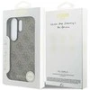 Guess 4G klasikinis „Logo Charm MagSafe“ dėklas, skirtas „Samsung Galaxy S26 Ultra“, rudas