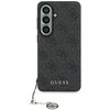 Guess 4G klasikinis „Logo Charm MagSafe“ dėklas, skirtas „Samsung Galaxy S26“, juodas