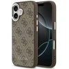Dėklas Guess 4G Classic Logo MagSafe skirtas Apple iPhone 17 rudos spalvos