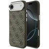 Dėklas Guess 4G Classic Logo MagSafe skirtas Apple iPhone Air rudos spalvos