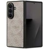 Guess PU Leather 4G Colored Ring Magnetic dėklas skirtas Samsung Galaxy Z Fold 7 rožinės spalvos