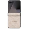 Dėklas Guess 4G Classic MagSafe skirtas Samsung Galaxy Z Flip7 rožinės spalvos