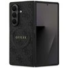 Guess PU Leather 4G Colored Ring Magnetic dėklas skirtas Samsung Galaxy Z Fold 7 juodos spalvos