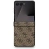 Dėklas Guess 4G Classic MagSafe skirtas Samsung Galaxy Z Flip7 rudos spalvos
